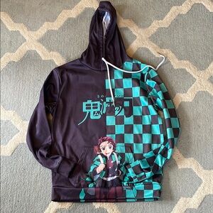 Unisex Demon Slayer Hoodie. Size small.